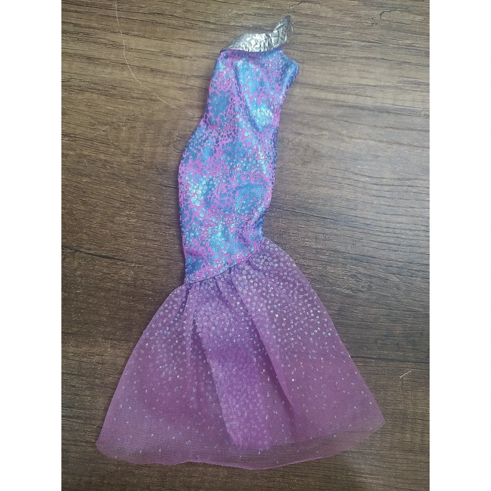 Barbie doll dress shimmery Mermaid halter Gown One Shoulder Sparkly Evening maxi